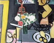 亨利 马蒂斯 : 有半身石膏像的静物